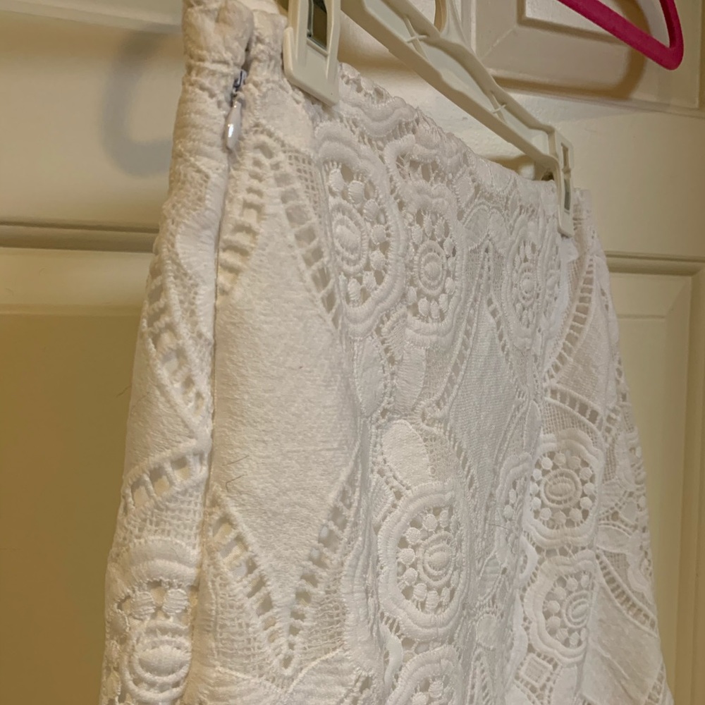 White Lace Skirt - image 2